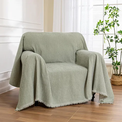 Miniatura 42 de MEETSKY Fundas para sofá modular de 3 cojines, lavables, mezcla de felpilla suave, protector de muebles, funda decorativa de estilo moderno