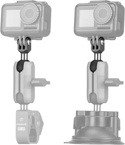 Miniatura 6 de FANAUE GB-01 Cámara de Acción Universal Adaptador de Bola Interfaz 1" Ensamblaje de Bola, Compatible con GOPRO Hero 9/10/11 y otras marcas