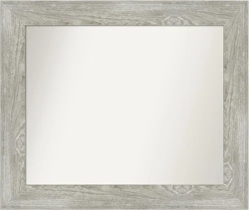 Miniatura 128 de Amanti Art Espejo personalizado, espejo de baño Alexandria Greywash, espejo de pared o espejo de tocador de baño sobre el fregadero