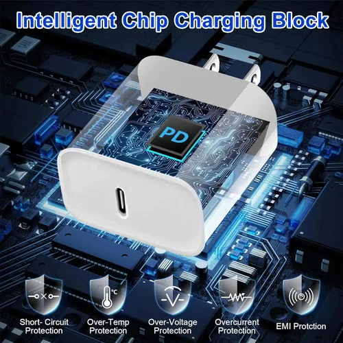 Miniatura 6 de [Certificado MFi de Apple] Cargador magnético para iPhone 17,15 W, almohadilla de carga magnética inalámbrica Apple rápida, cargador MagSafe