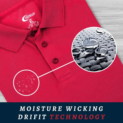 Miniatura 4 de Premium Wear Boys High Moisture Wicking Polo T Shirts