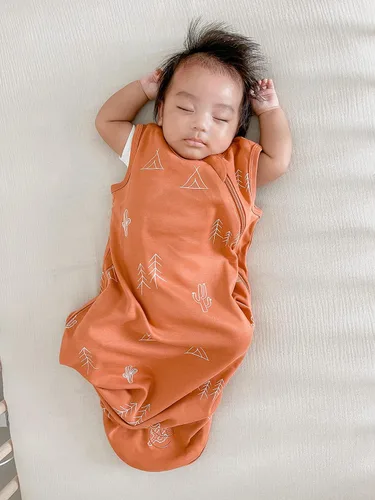 Miniatura 3 de Ecolino - Saco de dormir de algodón orgánico para bebé - Manta portátil para bebé con cremallera de 2 vías - Bolsa de dormir para bebé - 6-18 meses