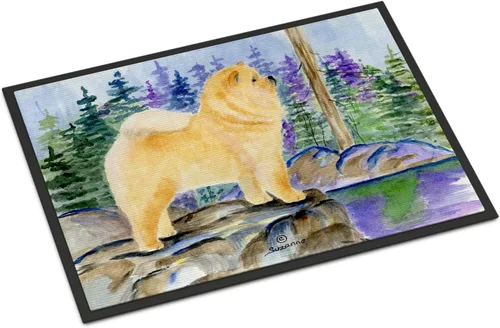 Miniatura 360 de Caroline's Treasures SS8220MAT - Felpudo afgano de 18 x 27 pulgadas, para interiores y exteriores, para entrada, antideslizante, lavable, de pelo