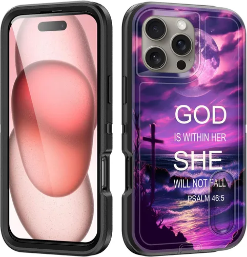 Miniatura 40 de Funda para iPhone Air con soporte integrado, a prueba de golpes, polvo y caídas, 3 capas, grado militar, funda protectora para iPhone Air de 6.5