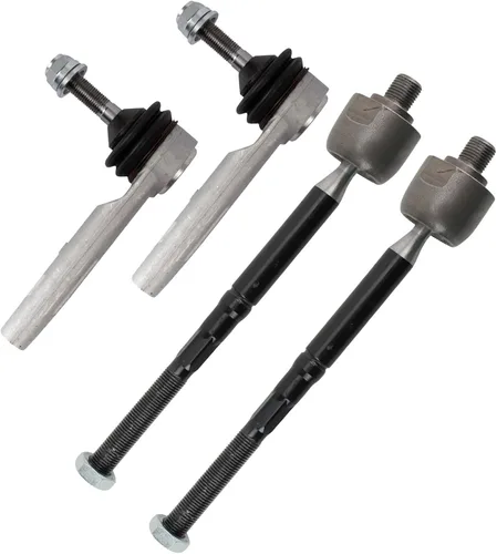 Miniatura 51 de TRQ Juego de varillas de acoplamiento delanteras interiores y exteriores, 4 piezas, compatible con Chevrolet Cruze 2016-2019 16-19 Volt