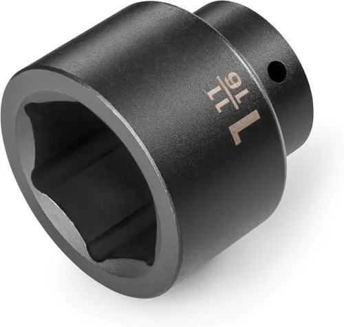 Miniatura 24 de TEKTON SID23025 Dado de impacto profundo de 6 puntos de 1 pulgada impulsor de 1/2 pulgada
