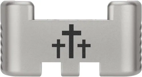 Miniatura 99 de NDZ Performance Placa trasera de aluminio con asistencia deslizante para Glock 1-5 Glock 17 19 19 19 x 22 23 24 26 27 31 32 33 34 35 45 47 49, Rojo