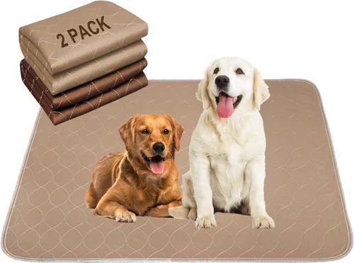 Paw Legend Almohadillas lavables y reutilizables para orina de perro, superabsorbentes (paquete de 2), lavables y reutilizables, almohadillas de