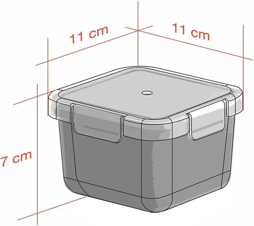 Miniatura 5 de Valira Recipiente para Alimentos 0.4 L Azul