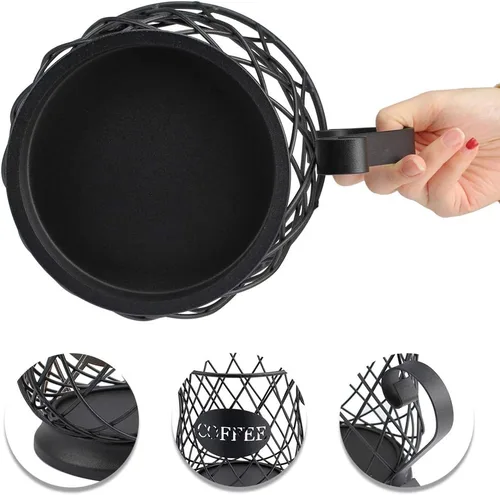 Miniatura 5 de TreeLen Soporte para tazas K para cápsulas de café para 35 Kcups Keurig Organizador de almacenamiento Accesorios de barra de café para mostrador