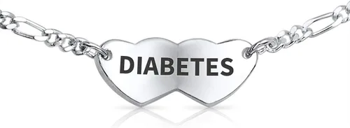 Miniatura 10 de Pulsera de identificación médica grabable con forma de corazón ovalada o doble en blanco, para adolescentes, para él o ella, hijo e hija, plata