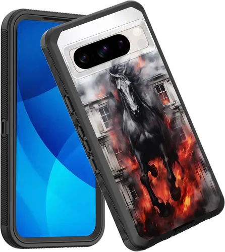 Miniatura 55 de Funda para Pixel 7a, a prueba de golpes, 3 capas, protección de cuerpo completo, resistente, de alto impacto, para Google Pixel 7a de 6.1 pulgadas