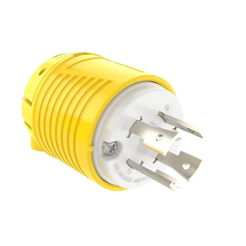 Miniatura 21 de RVGUARD extremos de cable de extensión macho y hembra, juego de enchufe y conector de repuesto de hoja recta de 15 A 125 V de servicio pesado, tipo