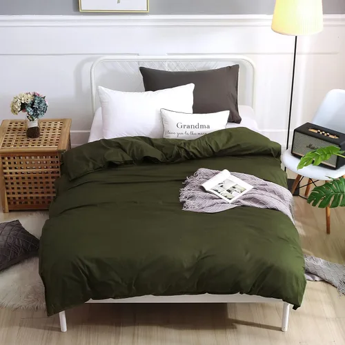 Miniatura 28 de F.Y.Dreams - Funda de edredón de 100 % algodón lavado para manta con peso, 60 x 80 pulgadas, con 8 lazos y cierre en el lado largo, diseño de 100%