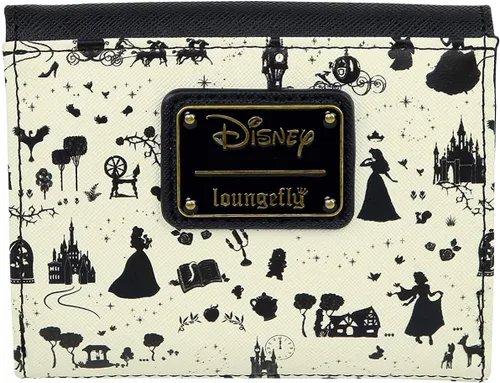 Miniatura 2 de Loungefly Disney Princesses All Over Pattern Trifold Wallet