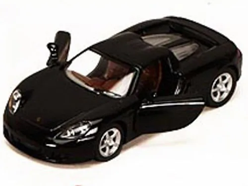 Miniatura 4 de KiNSMART - Porsche Carrera GT 1:36 Escala 5" Die Cast Metal Modelo Toy Super Sports Car (4 juegos)