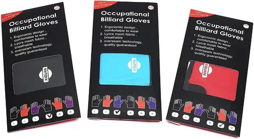 Miniatura 7 de Guantes de billar para mano izquierda/derecha