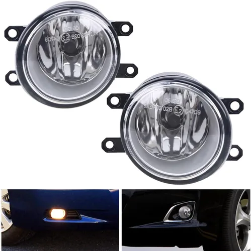 Miniatura 9 de Par de luces antiniebla de conducción halógenas Lmap compatibles con Toyota 4Runner Camry Highlander Rav4 Corolla Venza Tacoma
