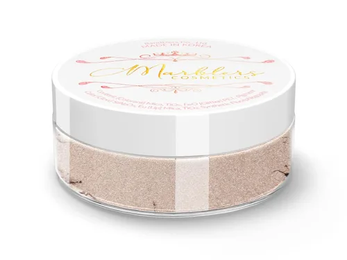 Miniatura 110 de MARBLERS Polvo de mica natural grueso [perla azul acero] 0.11 onzas (0.11 oz) altamente pigmentado no tóxico, vegano, libre de crueldad animal