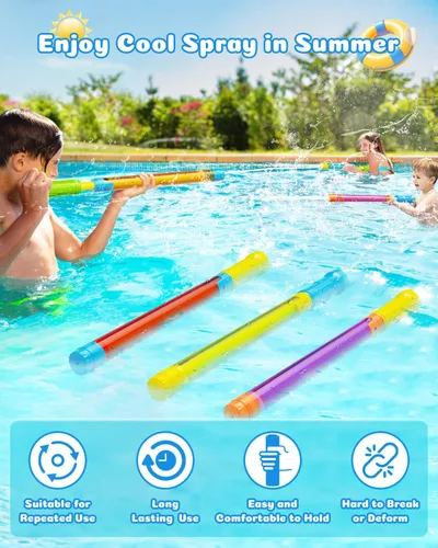 Miniatura 3 de Pistola de agua para niños y adultos: disparar hasta 40 pies - Pistolas de agua Super Blaster al aire libre para niños de 3-4-5-8-12 años