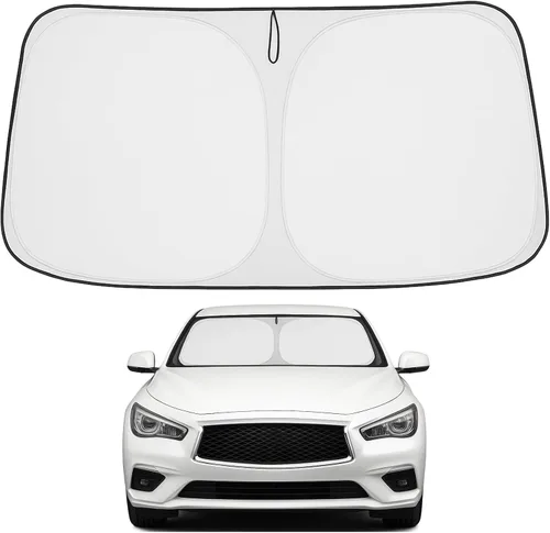 Miniatura 308 de Proadsy Parasol para parabrisas actualizado 2025, ajuste personalizado Dodge RAM 1500 2Dr 2019-2024 2025, 4 capas, plegable, protector de parasol
