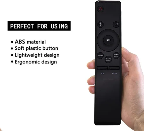 Miniatura 3 de Remoto de barra de sonido Samsung de repuesto para sistema de cine en casa Samsung HW-T450 HW-T510 HW-T550 HW-Q60T HW-T510 HW-M450 HW-M430/ZA