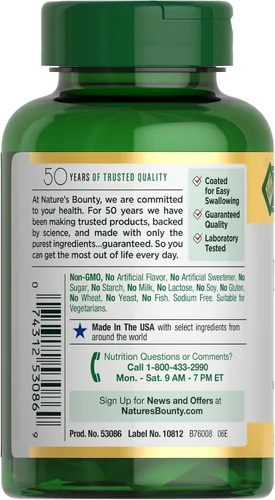 Miniatura 8 de Nature's Bounty Tabletas de magnesio de 500 mg, suplemento de magnesio de alta potencia para la salud ósea y muscular, apoyo para todo el cuerpo