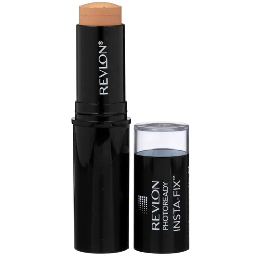 Barra de base de Revlon, maquillaje facial PhotoReady Insta-Fix para todos los tipos de piel, SPF 20, larga duración, cobertura ligera-media con