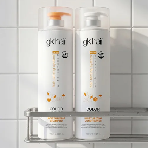 Miniatura 12 de Champú y Acondicionador Hidratante Juego Hidratante para Cabello Teñido Tratado Tratamiento de Queratina Limpieza Cabello Seco a Normal Sin Sulfatos