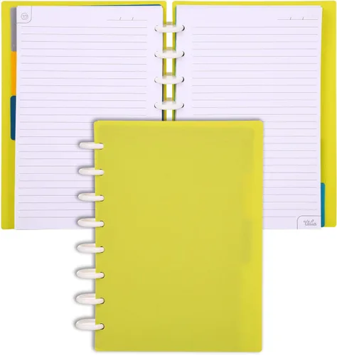 Miniatura 141 de Talia - Cuadernos de notas con tapas, planificador, personalizables, (Azul de Verano, Junior (5.5 pulgadas x 8.5 pulgadas)) Azul verano