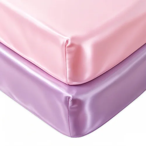 Miniatura 28 de Pro Goleem Sábanas de satén ajustables para Pack n Play, ideales para el cabello del bebé, sensación de seda suave, 27 x 39 pulgadas, sábana Negro