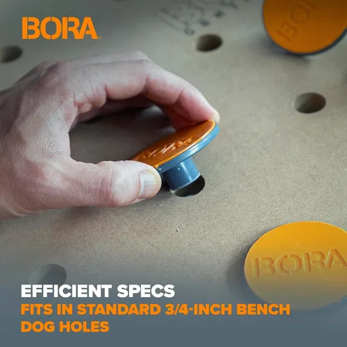 Miniatura 5 de BORA Centipede CA0606 - Juego de 6 piezas antideslizantes para soportes de trabajo BORA Centipede