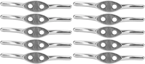 Miniatura 5 de VGEBY Taco de cuerda, de acero inoxidable, duradero, de 2 pulgadas, con tornillo de montaje, para navegantes, marineros, propietarios de viviendas