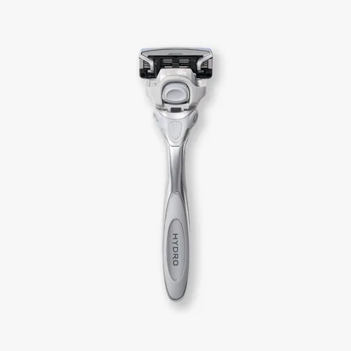 Miniatura 7 de Schick Maquinillas de afeitar Hydro Dry para hombres Maquinillas de afeitar de 5 hojas para afeitar, 1 mango de afeitar para hombre con 17 Negro
