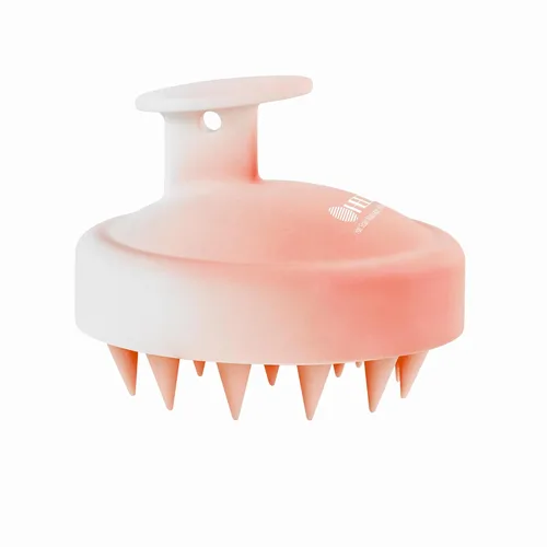 Miniatura 25 de HEETA Masajeador de cuero cabelludo para el crecimiento del cabello, cepillo exfoliante de champú de silicona para el cuero cabelludo