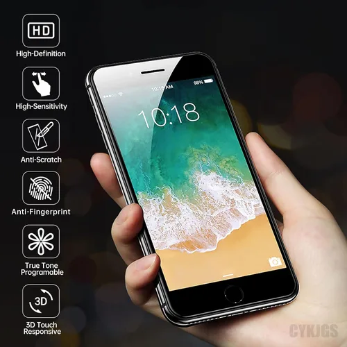 Miniatura 5 de Para iPhone 7 Reemplazo de pantalla con botón de inicio 4.7 "Negro, pantalla LCD táctil 3D digitalizador montaje completo con herramientas