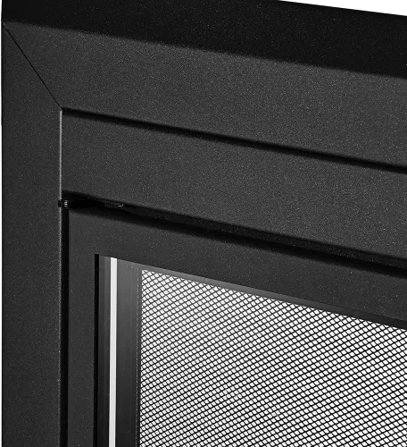 Miniatura 8 de UniFlame - Logan - Puertas de chimenea estilo gabinete con vidrio templado ahumado