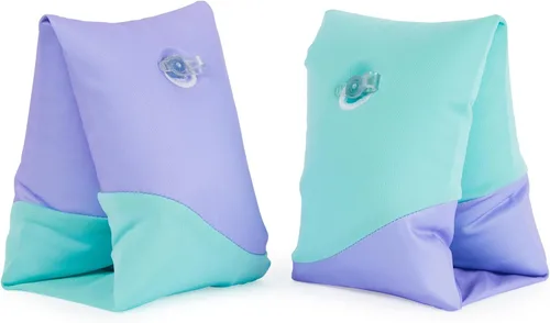 SwimWays Soft Swimmies Flotadores para Niños Pequeños, Flotadores de Piscina Inflables para Aprender a Nadar y Flotadores de Brazo, Accesorios de