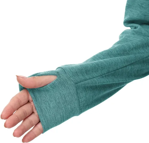 Miniatura 55 de TBMPOY Chaquetas con capucha y protección solar UPF 50+ para mujer, ligeras, de manga larga, para senderismo, exteriores, con cremallera completa