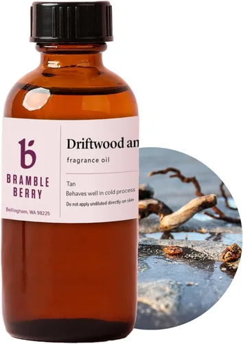 Miniatura 31 de Aceite de fragancia de Bourbon de Kentucky de Bramble Berry 59 ml Aroma masculino cálido para hacer jabón, elaboración de velas, aceite para barba
