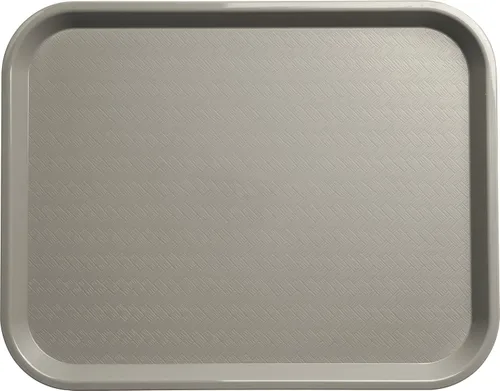 Miniatura 2 de Carlisle FoodService Products Bandeja de plástico para comida rápida, 14 x 18 pulgadas, gris (paquete de 2)
