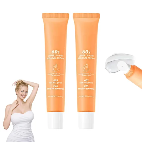 Miniatura 9 de Joy Pretty - Removedor de vello facial para piel sensible, Joy Cream depilación facial para mujeres, crema de depilación facial suave para mujeres