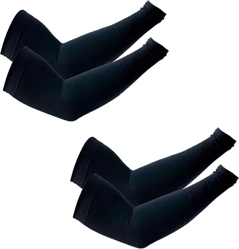 Miniatura 27 de PFFY 2 Pairs UV Protection Cooling Arm Sleeves for Men and Women UPF 50 Sun Sleeve