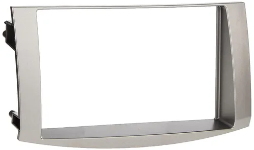 Metra 95-8215S Kit de tablero doble DIN para vehículos Toyota Avalon seleccionados 2005-2010 (plateado) (958215S)