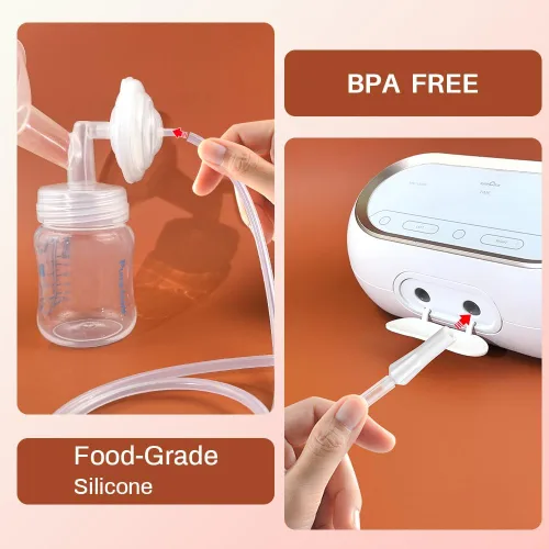 Miniatura 5 de PumpMom - Tubo de repuesto para extractor de leche eléctrico Spectra Synergy Gold dual y portátil, sin BPA, repuesto Spectra SG de doble potencia