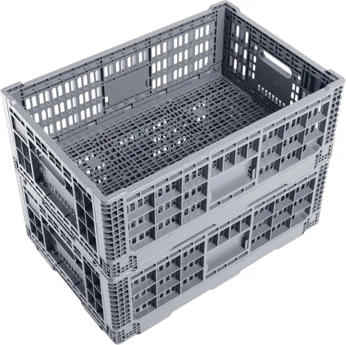 Miniatura 8 de Contenedor de almacenamiento plegable, caja de transferencia de 52 litros, caja de almacenamiento de varios artículos