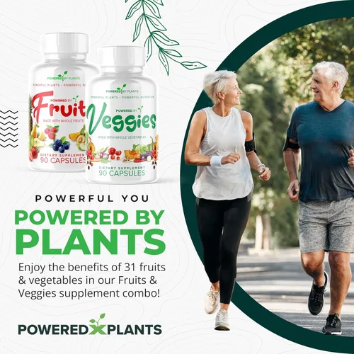 Miniatura 2 de Suplemento diario de frutas y verduras, 180 cápsulas durante 30 días, superalimento sin OMG y sin gluten con vitaminas naturales, alimentado por