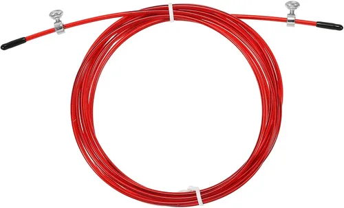 Miniatura 11 de PATIKIL Cable de repuesto de cuerda de salto de velocidad, cuerda de salto profesional, alambre de acero reemplazado para cuerdas de salto de alta