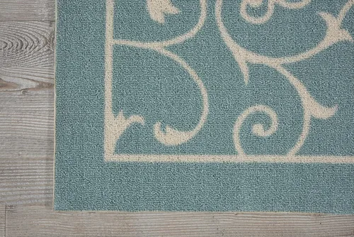 Miniatura 4 de Nourison Home Home & Garden - Alfombra de área de 2 pies 3 pulgadas x 3 pies 9 pulgadas, fácil de limpiar, no se desprende, para dormitorio, sala