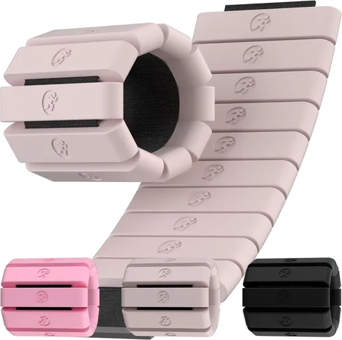 Miniatura 22 de Pesas de muñeca ajustables para mujeres y hombres, pesas de pierna para mujeres de 0.75lb-1lb-1.3lb cada una para caminar, yoga, danza, barre
